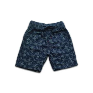 Boys All Over JELLYFISH Printed Gabardine Half Pant Navy Blue