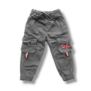 Boys Harmonium Six Pocket Cargo Full Pant GZ Ash