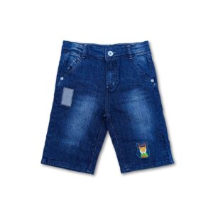 Stylish Summer Denim Short Pants for Boys Elastic Waist