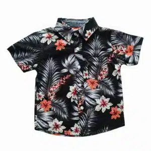 Boys All Over JAWA FLOWER Printed Shirt Black