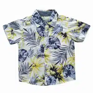 Boys All Over LEAF Printed Shirt Multicolor