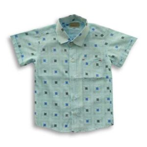 All Over Printed Boys Shirt Light Pest