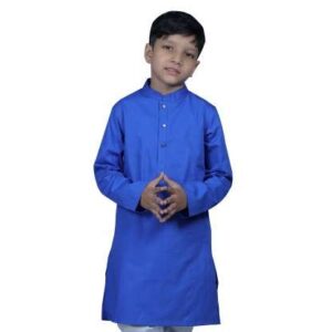 Slim Fit Boys Panjabi, Royal Blue